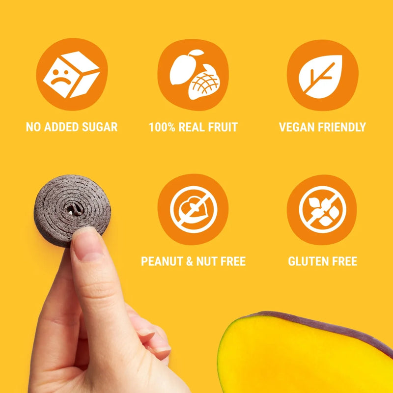 Bob Snail Fruit Rolls Mango 100g