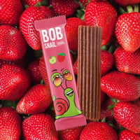 Bob Snail Stripes Apple Strawberry 6 x 14g