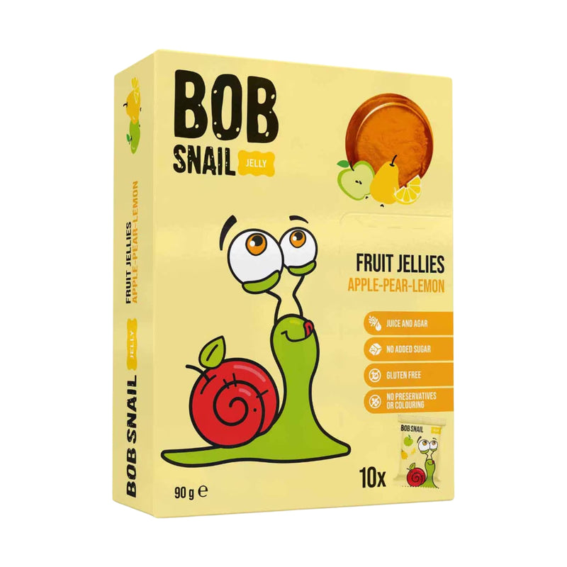 Bob Snail Fruit Jellies Apple Pear Lemon 90g