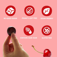 Bob Snail Fruit Jellies Apple Cherry 90g