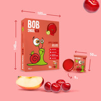Bob Snail Fruit Jellies Apple Cherry 90g