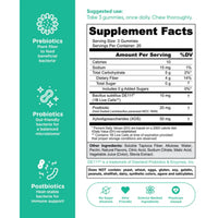Goli Nutrition Pre+Post+Probiotics Zero Sugar 60 Gummies