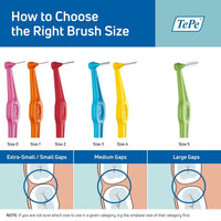 TePe Angle Interdental Brush Pink 0.4mm 6 Pieces