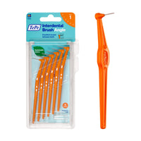 TePe Angle Interdental Brush Orange 0.45mm 6 Pieces