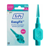 TePe Easy Fit Interdental Brush Blue Small to Medium 6 Pieces