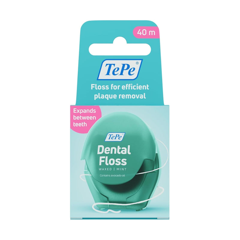 TePe Dental Floss Waxed Mint 40m