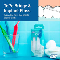 TePe Bridge & Implant Floss 30 Pieces