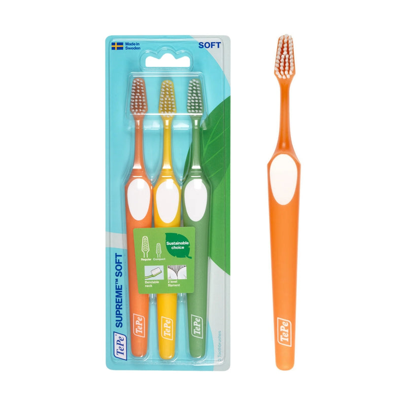 TePe Toothbrush Supreme Soft 3 Pieces