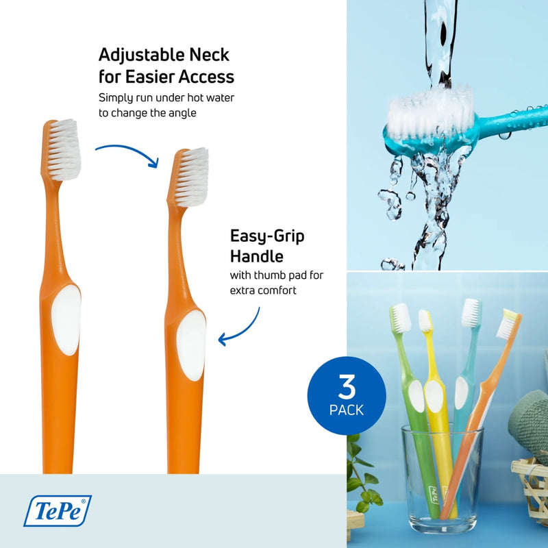 TePe Toothbrush Supreme Soft 3 Pieces