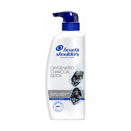 Head & Shoulders Anti Dandruff Oxygenated Charcoal Deto Shampoo 500ml