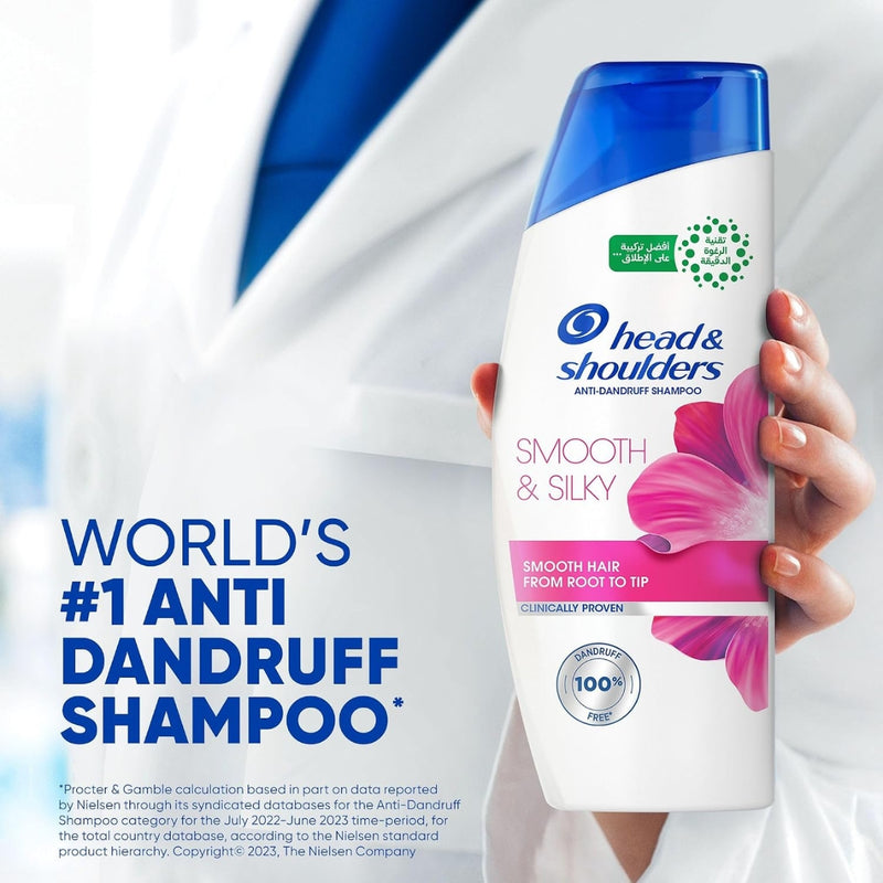 Head & Shoulders Anti Dandruff Smooth & Silky Shampoo 190ml