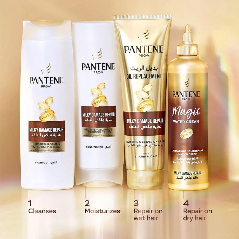Pantene ProV Milky Damage Repair Shampoo 375ml