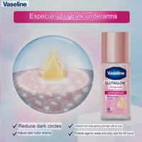 Vaseline Gluta Glow Ampoule Serum Deodorant Roll On Ultra Bright 45ml