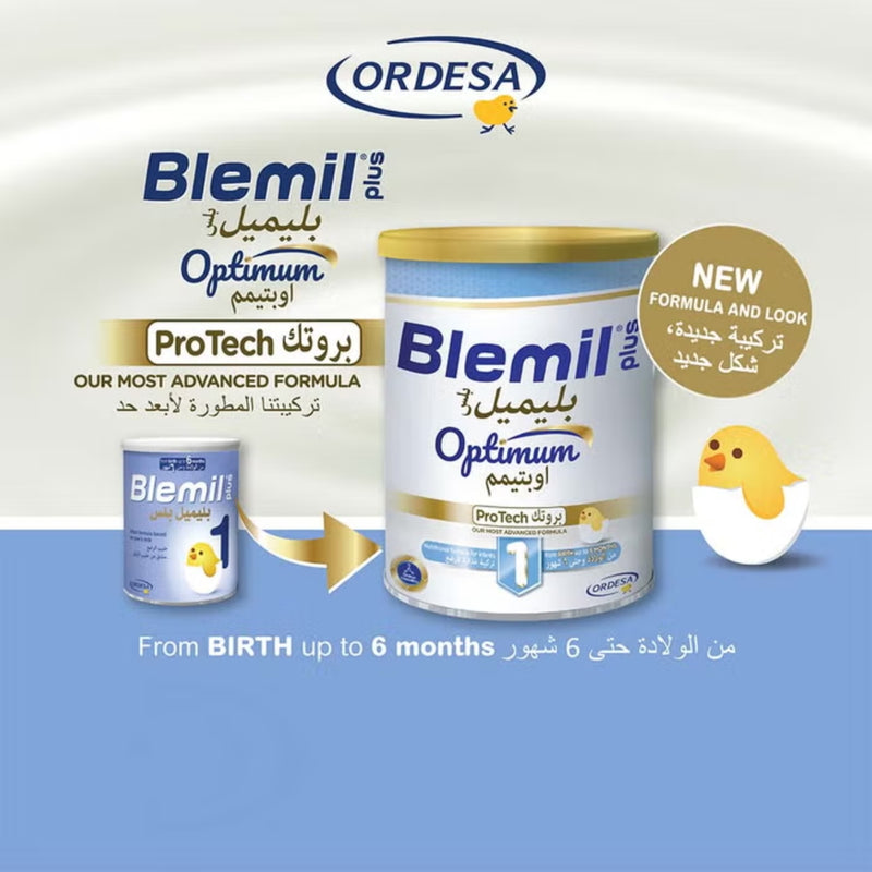 Blemil Plus 1 Optimum ProTech Infant Formula (0-6 Months) 400g