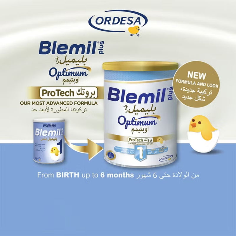 Blemil Plus 1 Optimum ProTech Infant Formula (0-6 Months) 800g