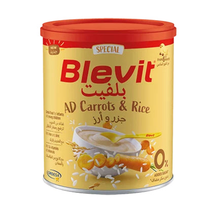 Blevit AD Carrots & Rice Cereals (Above 6 Months) 250g