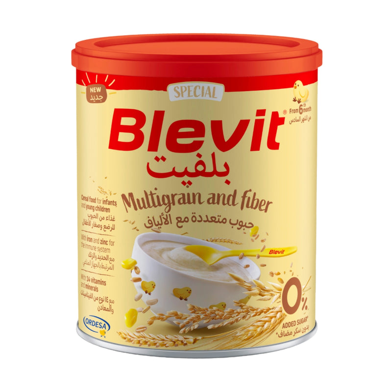Blevit حبوب متعددة الحبوب والألياف (فوق 6 أشهر) 250 جرام