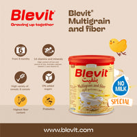 Blevit حبوب متعددة الحبوب والألياف (فوق 6 أشهر) 250 جرام