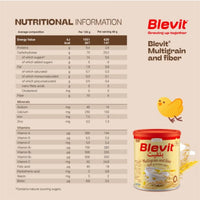 Blevit حبوب متعددة الحبوب والألياف (فوق 6 أشهر) 250 جرام