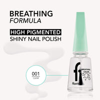 Flormar Breathing Colors Nail Enamel 001 Clear 11ml