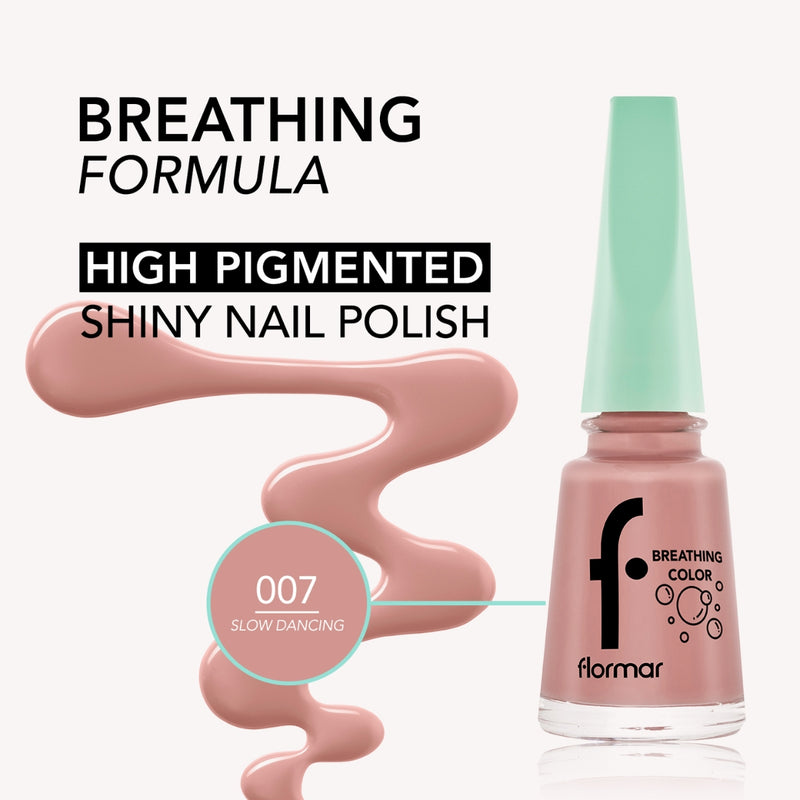Flormar Breathing Colors Nail Enamel 007 Slow Dancing 11ml