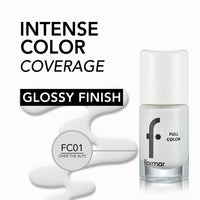 Flormar Full Color Nail Enamel FC01 Over The Alps 8ml