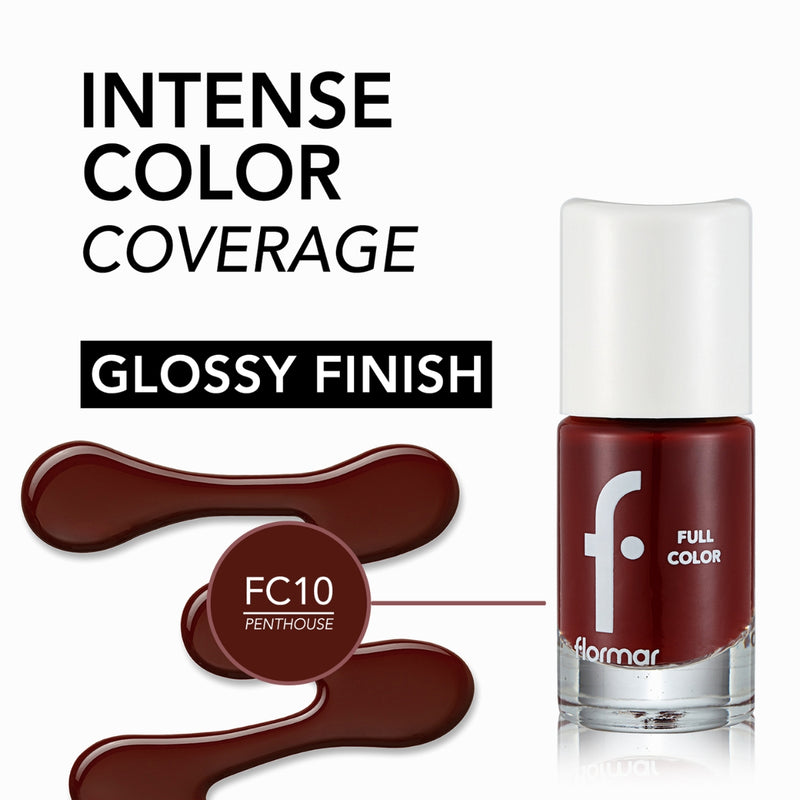 Flormar Full Color Nail Enamel FC10 Penthouse 8ml