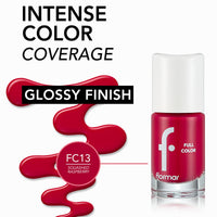 Flormar Full Color Nail Enamel FC13 Squashed Raspberry 8ml