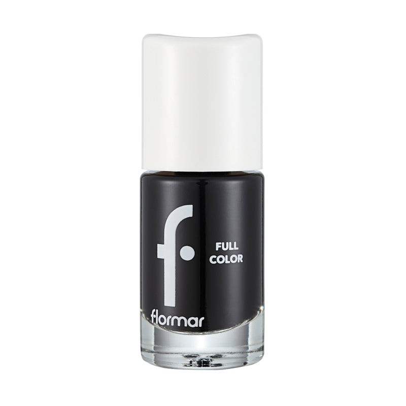 Flormar Full Color Nail Enamel FC32 Victory Of Black 8ml