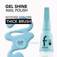 Flormar Jelly Look Nail Enamel JL09 Sky Blue 11ml