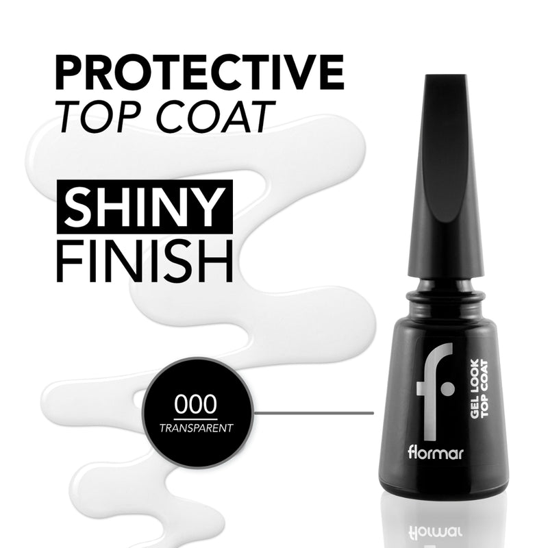 Flormar Nail Care Top Coat Gel Look 14 11ml