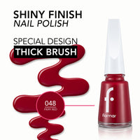 Flormar Nail Enamel 048 Fiery Red 11ml