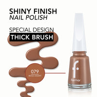 Flormar Nail Enamel 079 Beige Desert 11ml