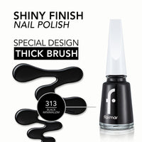 Flormar Nail Enamel 313 Black Minimalism 11ml