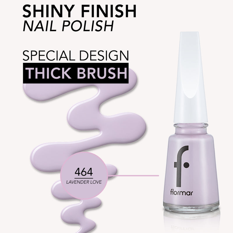 Flormar Nail Enamel 464 Lavander Love 11ml