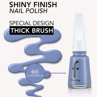 Flormar Nail Enamel 465 Cookie Monster 11ml