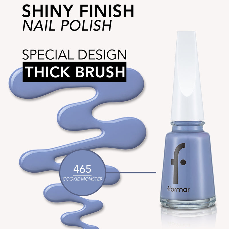 Flormar Nail Enamel 465 Cookie Monster 11ml