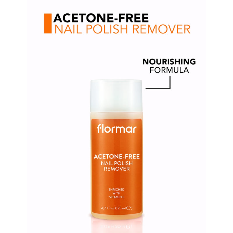 Flormar Nail Polish Remover 01 Acetone Free 125ml
