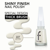 Flormar Classic Nail Enamel 227 Milk Foam 11ml