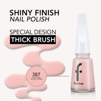Flormar Classic Nail Enamel 397 Rose Coral 11ml