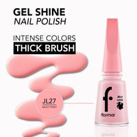 Flormar Jelly Look Nail Enamel JL27 Milky Pinky 11ml