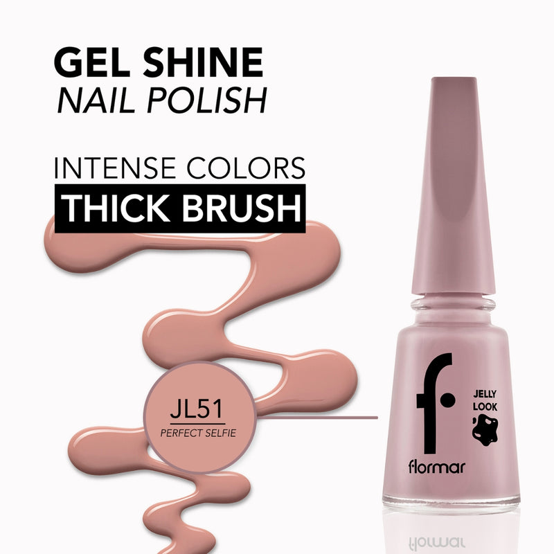 Flormar Jelly Look Nail Enamel JL51 Perfect Selfie 11ml