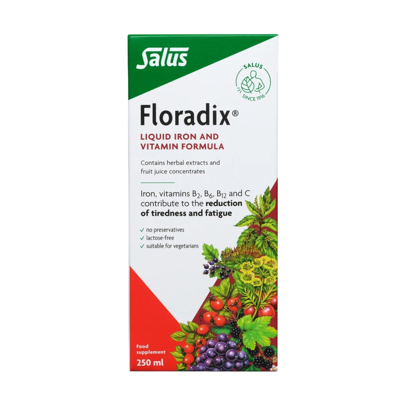 Salus Floradix Liquid Iron & Vitamin Formula 250ml