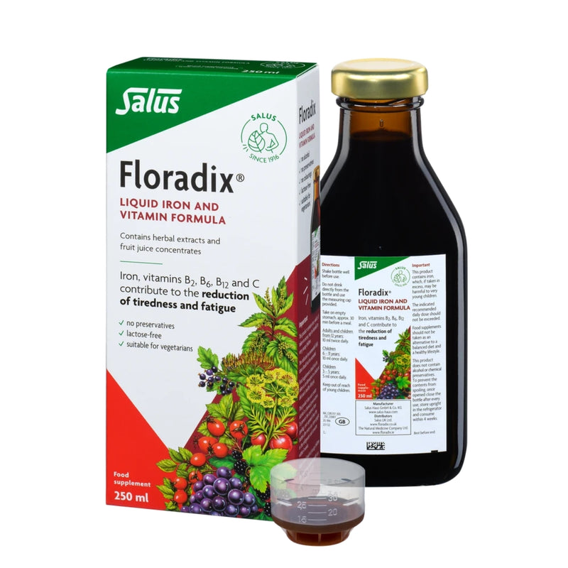 Salus Floradix Liquid Iron & Vitamin Formula 250ml