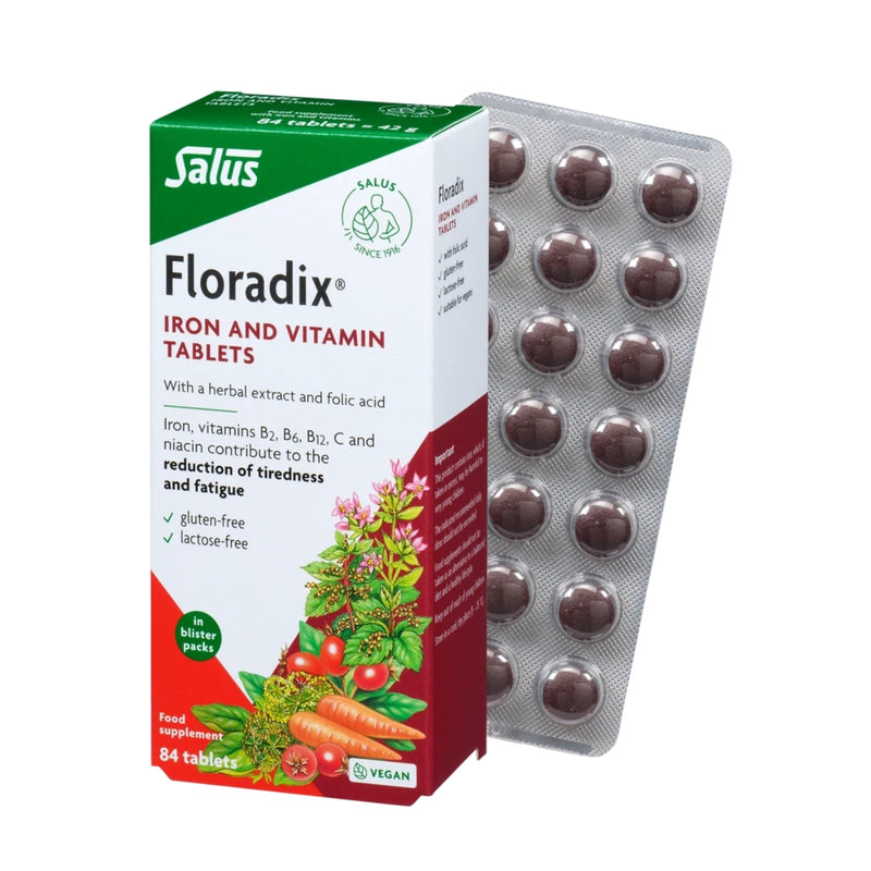 Salus Floradix Iron & Vitamin 84 Tablets