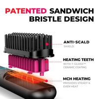 Tymo Porta Cordless Hair Straightening Brush