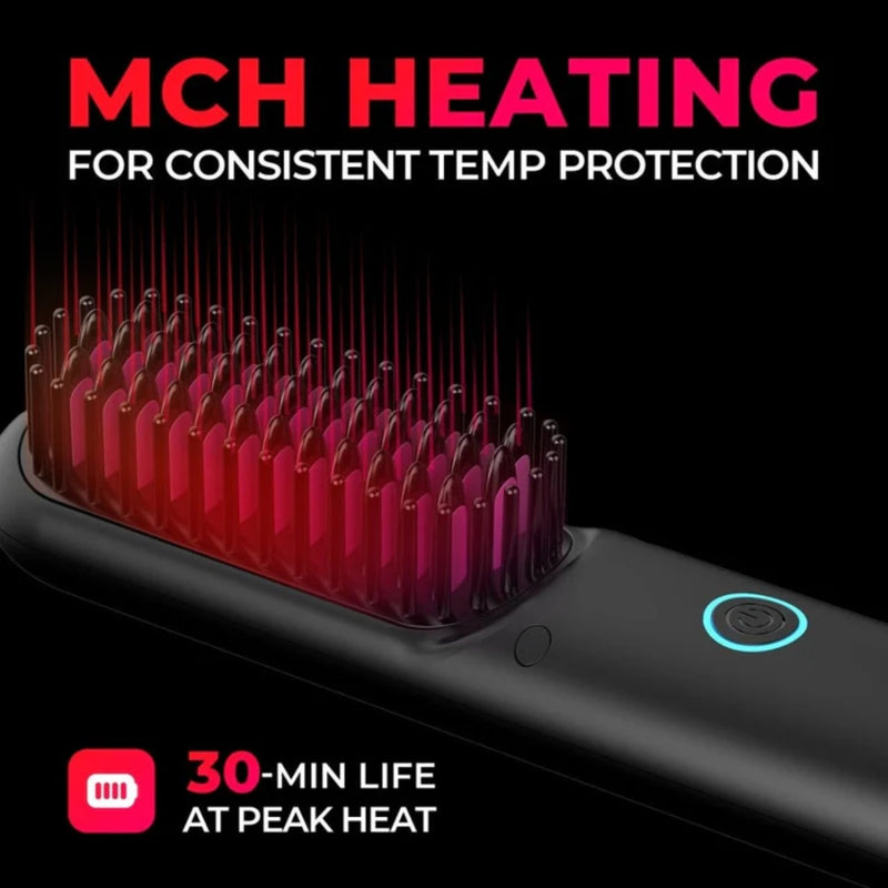 Tymo Porta Cordless Hair Straightening Brush