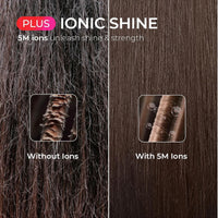 Tymo Ring Plus Hair Straightening Brush Black
