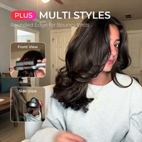 Tymo Ring Plus Hair Straightening Brush Black