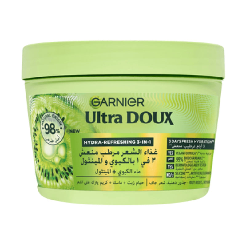 Garnier Ultra Doux Hair Food Kiwi Mask 390ml